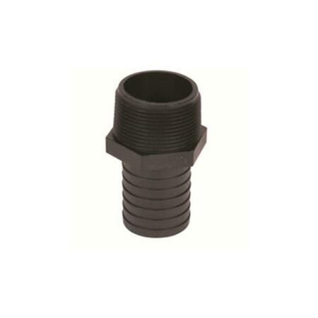 AQUASCAPE 0.38 To 0.5 in. Barbed Male Hose Adapter 99147